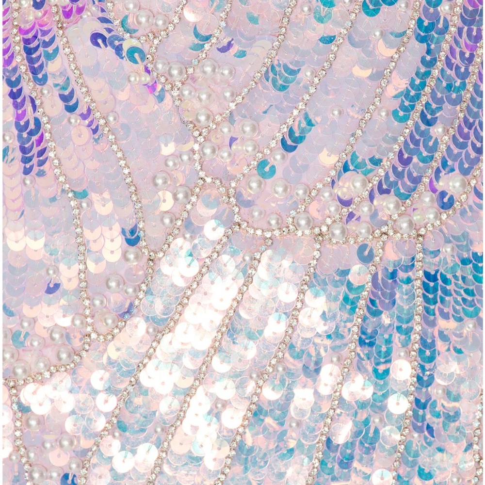Retrofete Iridescent Sequin Mini Dress - Picture 5 of 7